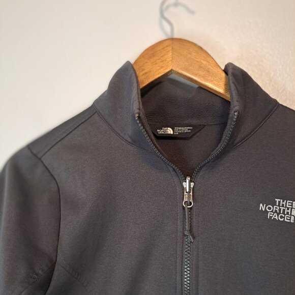 The North Face Women Small Fleece Lightweigth Jacket Gray Color Full Zip - Picture 3 of 11